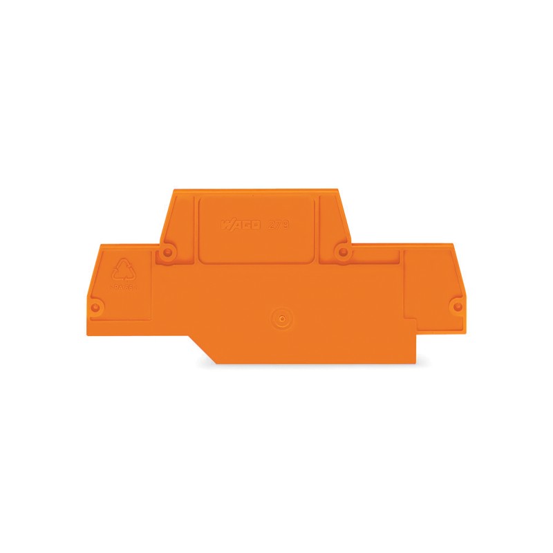 10 pcs : 279-519 - END AND INTERMEDIATE PLATE 2 MM