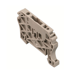 10 pcs : 1264170000 - END BRACKET, WEMID, DARK BEIGE,