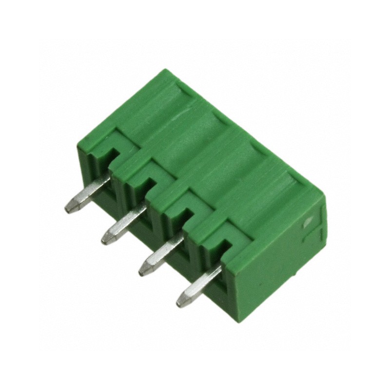 10 pcs : OSTOQ043250 - TERM BLOCK HDR 4POS VERT 3.81MM