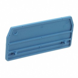 10 pcs : 1608780000 - CONN TERM BLK END PLATE RAIL BLU