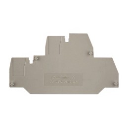 10 pcs : 1816110000 - CONN TERM BLK END PLATE BEIGE