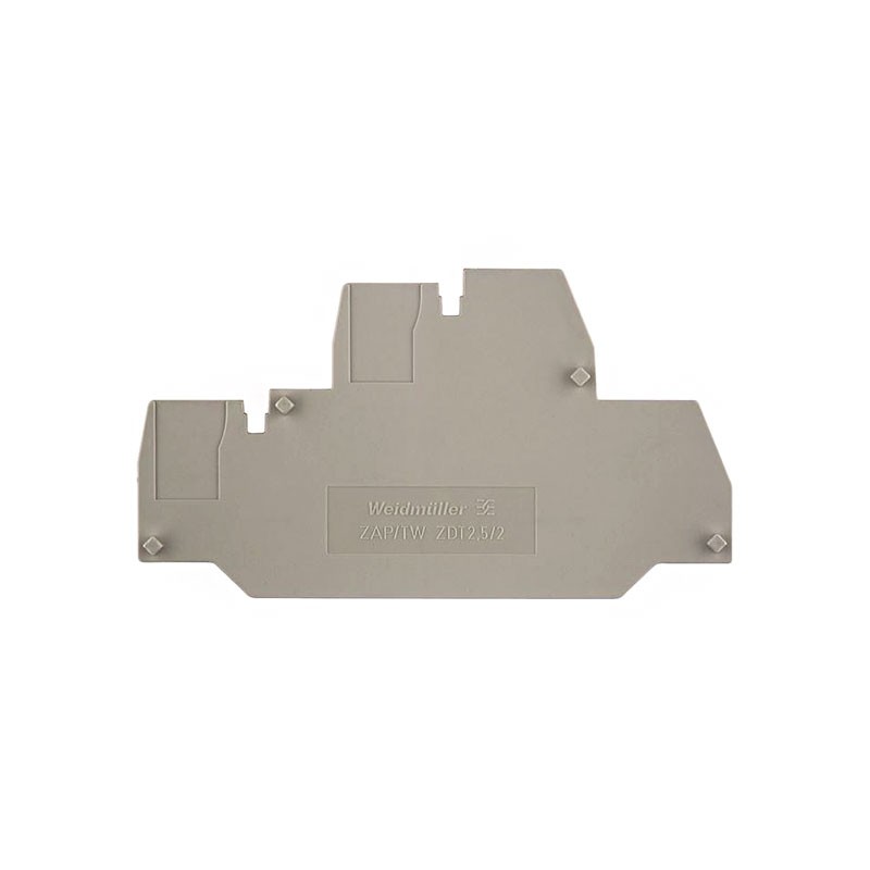 10 pcs : 1816110000 - CONN TERM BLK END PLATE BEIGE