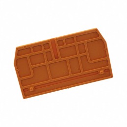 10 pcs : 1608850000 - CONN TERM BLK END PLATE RAIL ORG