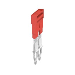 10 pcs : 2460450000 - TERM PLUG-IN 4MM 2POS RED