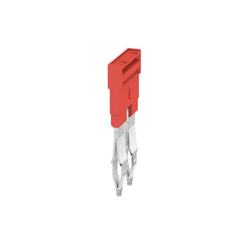 10 pcs : 2460450000 - TERM PLUG-IN 4MM 2POS RED