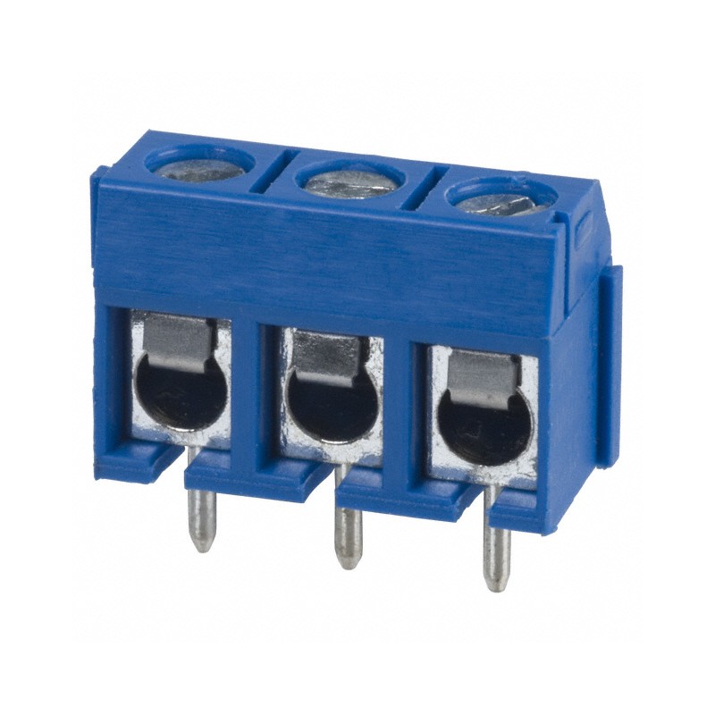 10 pcs : OSTTC030162 - TERM BLK 3POS SIDE ENTRY 5MM PCB