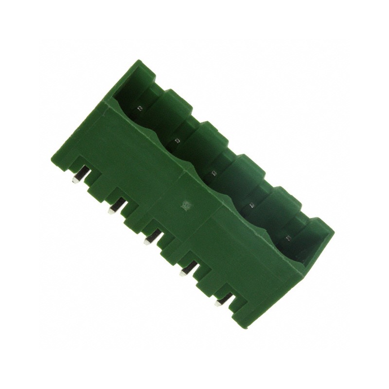 10 pcs : OSTOQ055450 - TERM BLOCK HDR 5POS VERT 5.08MM