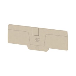 10 pcs : 2051900000 - CONN TERM BLK END PLATE BEIGE