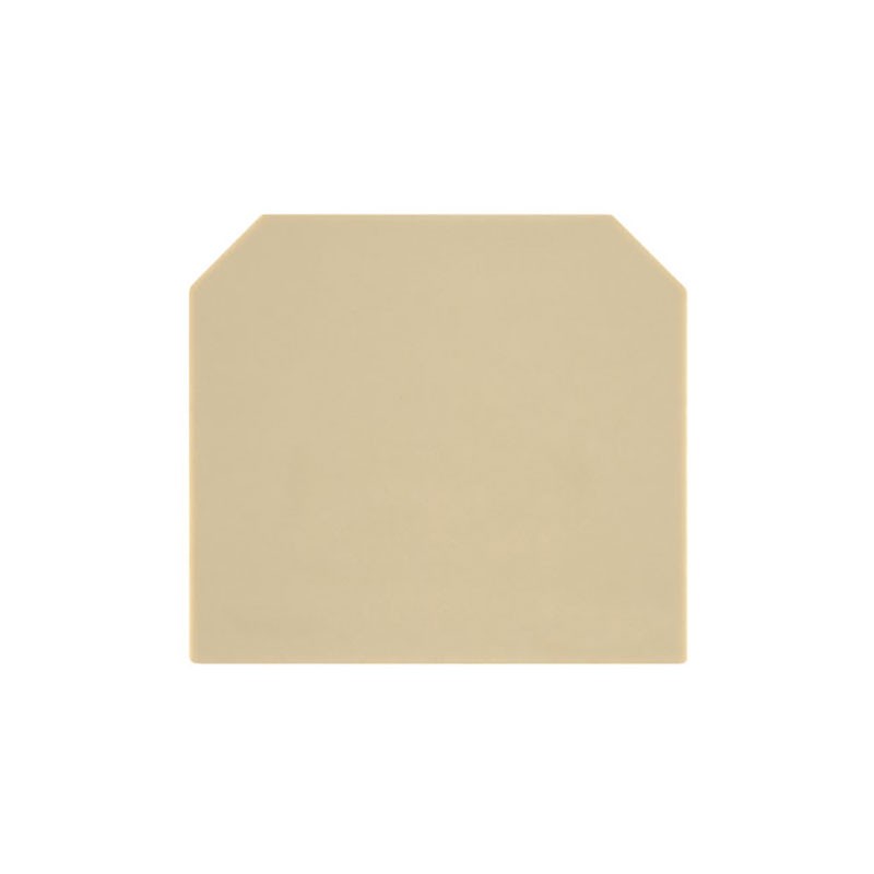 10 pcs : 0697360000 - CONN TERM BLK END PLATE RAIL BG