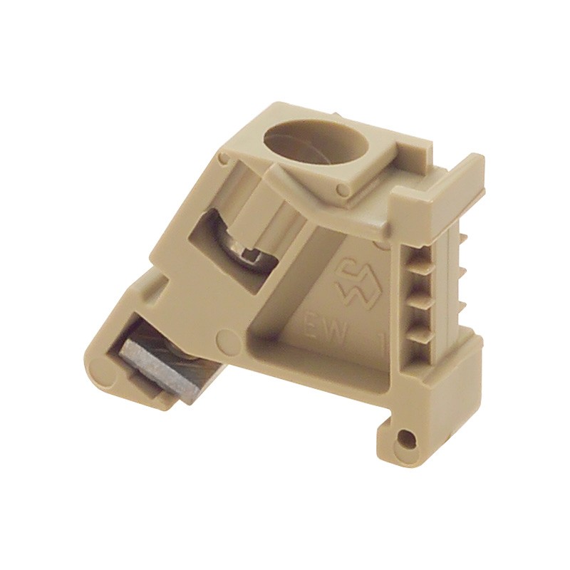 10 pcs : 0382860000 - CONN TERM BLK END BRKT RAIL BGE