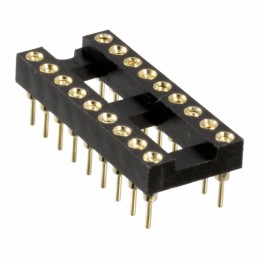 10 pcs : SA183040 - CONN IC DIP SOCKET 18POS GOLD