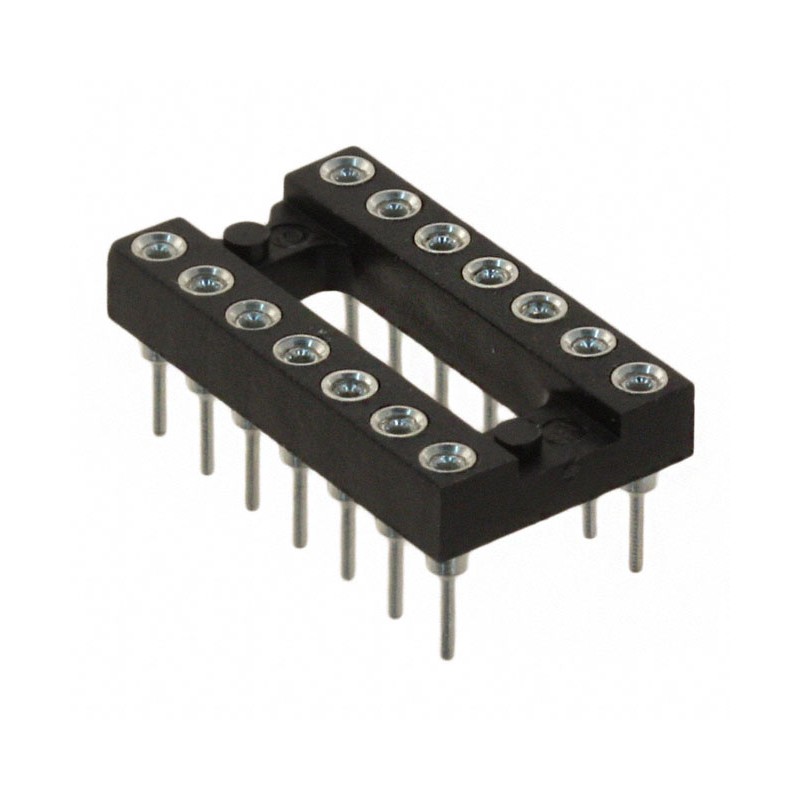 10 pcs : 110-99-314-41-001000 - CONN IC DIP SOCKET 14POS TINLEAD