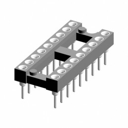 10 pcs : 110-87-318-41-001101 - CONN IC DIP SOCKET 18POS GOLD