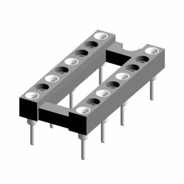 10 pcs : 110-83-316-10-003101 - CONN IC DIP SOCKET 16POS GOLD