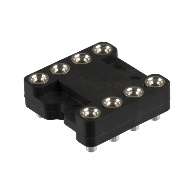 10 pcs : 214-99-308-01-670800 - CONN IC DIP SOCKET 8POS TIN-LEAD