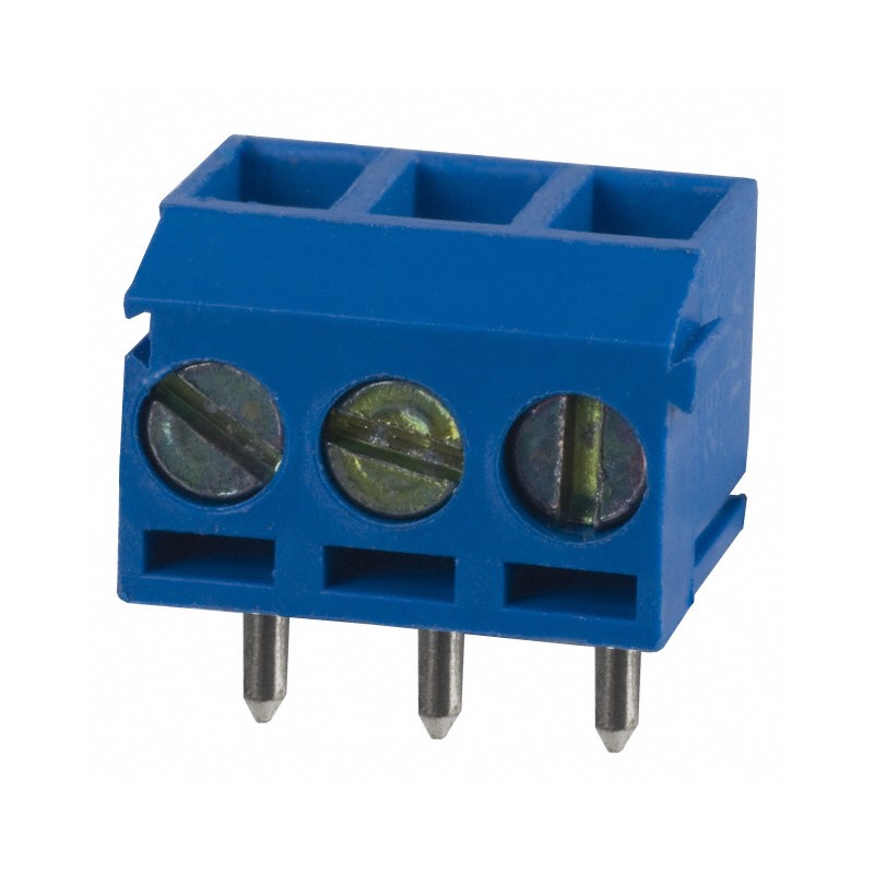 10 pcs : OSTTF030161 - TERM BLK 3P TOP ENTRY 3.5MM PCB