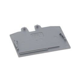 10 pcs : 2052-1291 - END PLATE GRAY