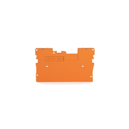 10 pcs : 2022-1692 - END PLATE 1 MM THICK ORANGE