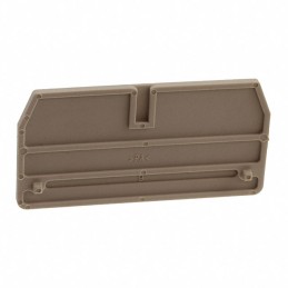 10 pcs : 1608740000 - CONN TERM BLK END PLATE RAIL BG