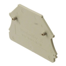 10 pcs : 1060000000 - CONN TERM BLK END PLATE RAIL BG