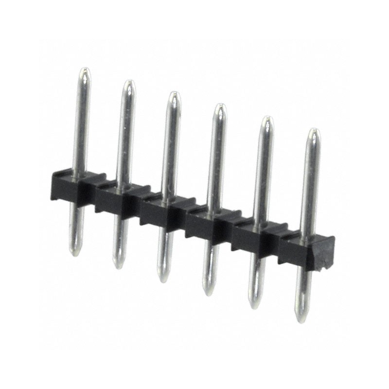 10 pcs : 31224106 - PIN HEADER, VERTICAL, THR, PCB,