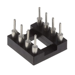 10 pcs : ICA-308-STT - CONN IC DIP SOCKET 8POS TIN