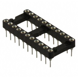 10 pcs : 110-47-422-41-001000 - CONN IC DIP SOCKET 22POS GOLD