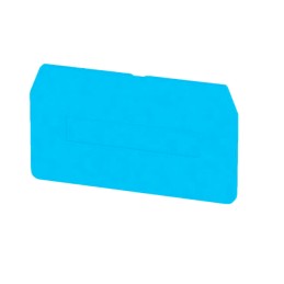 10 pcs : 7904110000 - CONN TERM BLK END PLATE BLUE