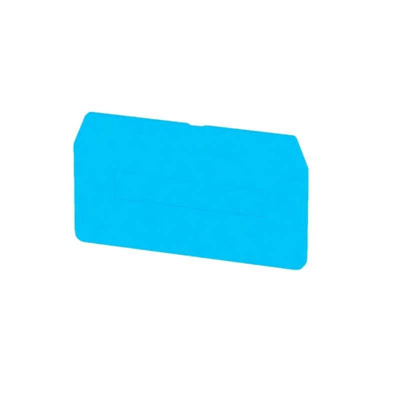 10 pcs : 7904110000 - CONN TERM BLK END PLATE BLUE