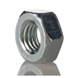 1 Bag of 100 - RS PRO, Plain Stainless Steel Hex Nut, DIN 934, M3