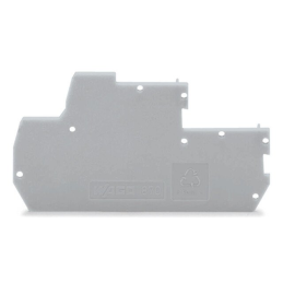 10 pcs : 870-118 - END AND INTERMEDIATE PLATE 1 MM