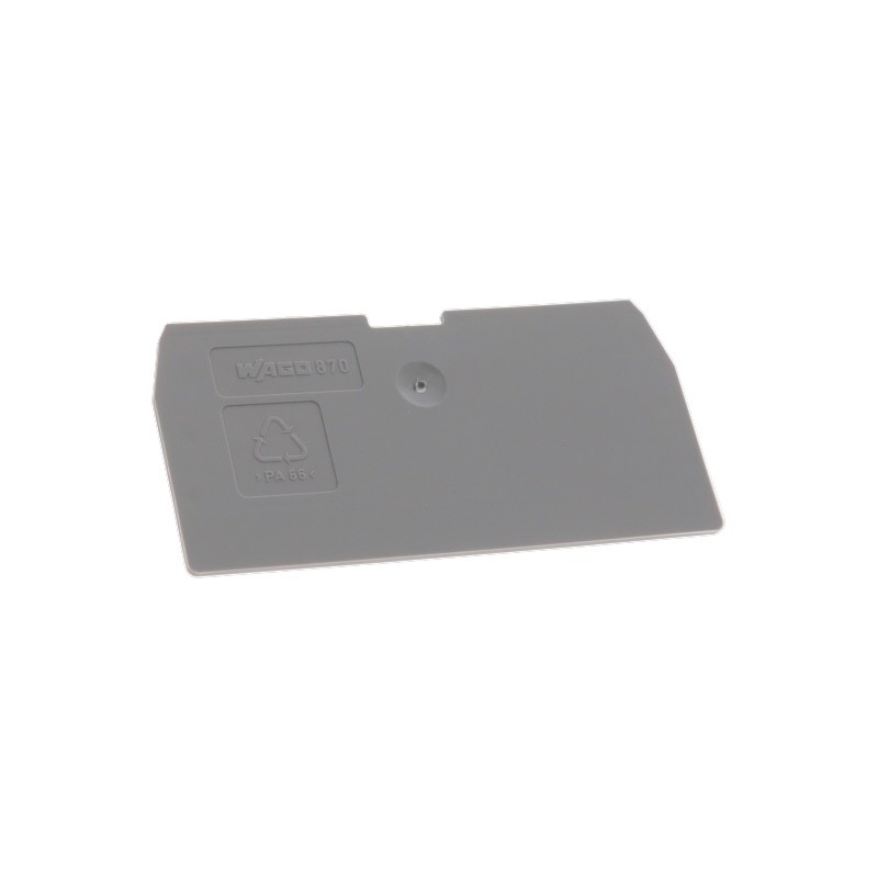 10 pcs : 870-943 - END AND INTERMEDIATE PLATE 1 MM