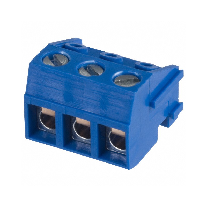 10 pcs : OSTTH030160 - TERM BLOCK PLUG 3POS 90DEG 5MM