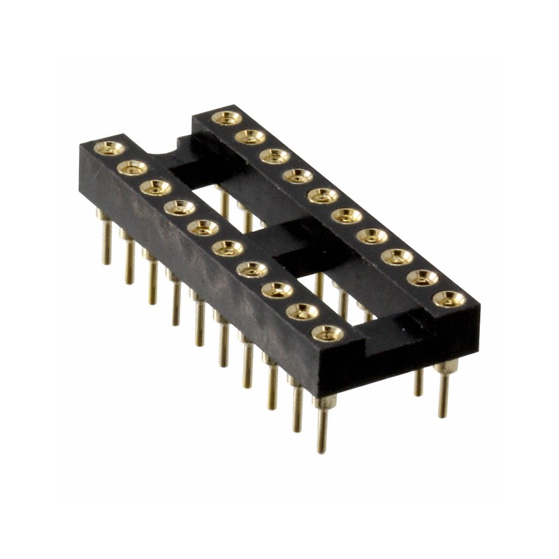 10 pcs : SA203040 - CONN IC DIP SOCKET 20POS GOLD
