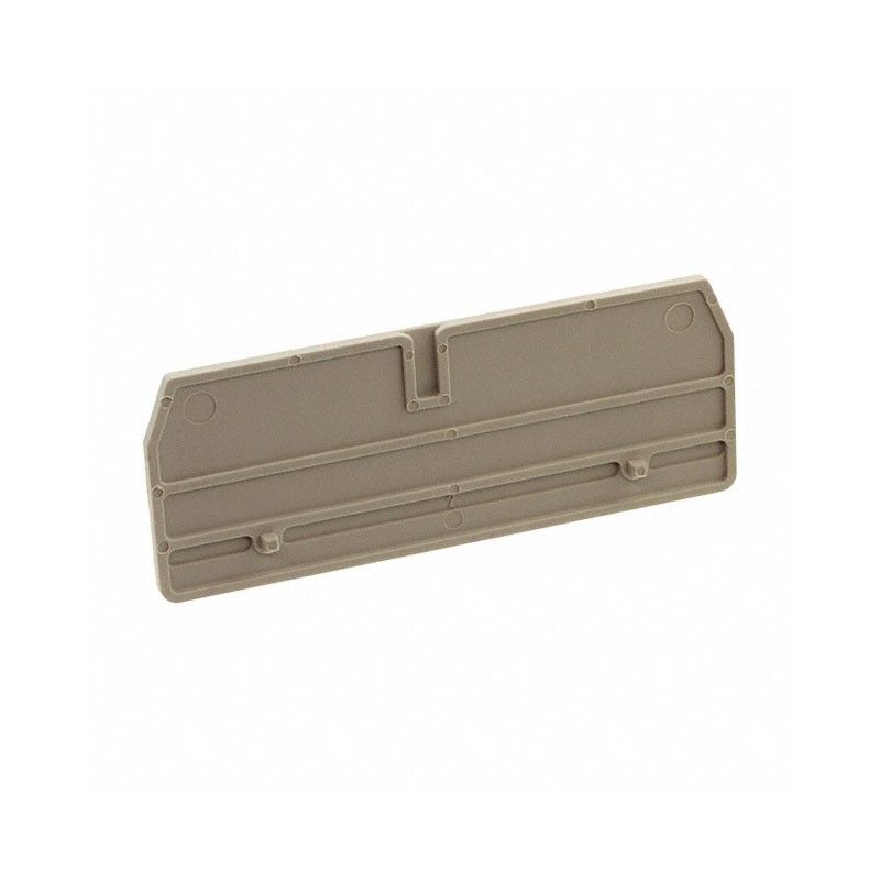 10 pcs : 1683870000 - CONN TERM BLK END PLATE GRAY