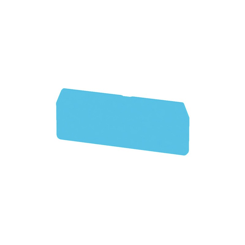 10 pcs : 1608810000 - CONN TERM BLK END PLATE RAIL BLU
