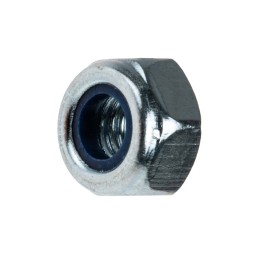 1 Bag of 100 - RS PRO, Zinc Plated Steel Lock Nut, DIN 985, M6