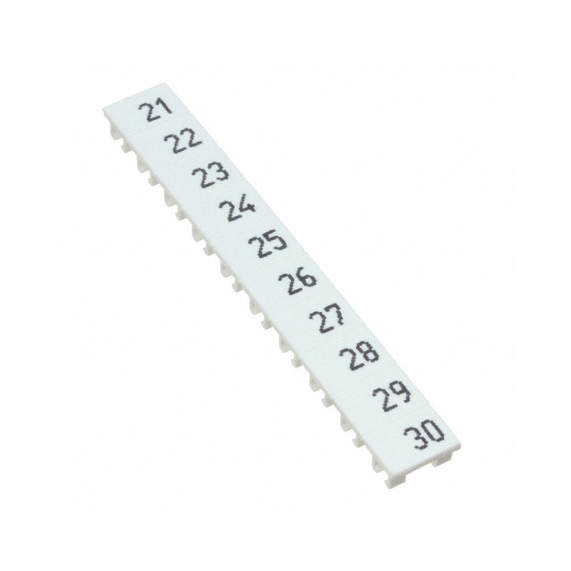 10 pcs : XW5Z-S4.0LB-21-30 - TB LABEL 4MM MARKING 21-30