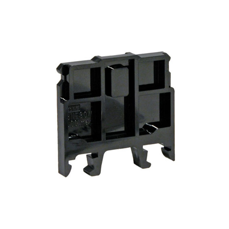 10 pcs : BNE30W - CONN TERM BLK END PLATE BLACK