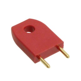 10 pcs : D3087-99 - 1MM INSULATED SHORTING PLUG