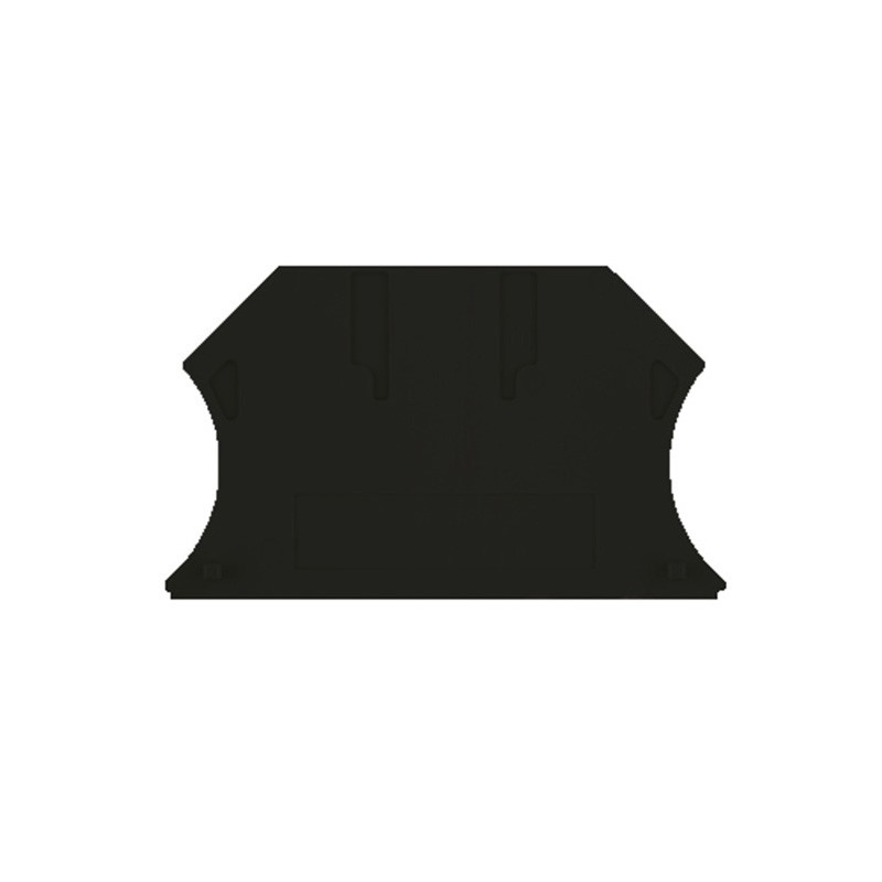 10 pcs : 1050010000 - CONN TERM BLK END PLAT RAIL BK