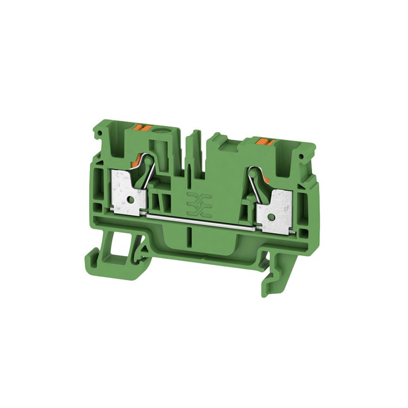 10 pcs : 2051260000 - FEED-THROUGH TERMINAL, PUSH IN,