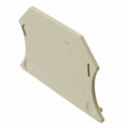 10 pcs : 1050000000 - CONN TERM BLK END PLATE RAIL BG