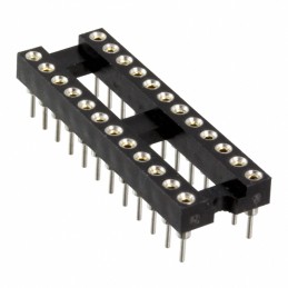 10 pcs : SA243000 - CONN IC DIP SOCKET 24POS GOLD
