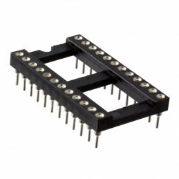 10 pcs : SA246000 - CONN IC DIP SOCKET 24POS GOLD