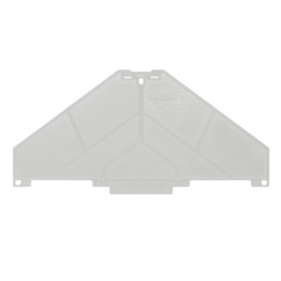 10 pcs : 1211460000 - CONN TERM BLK END PLATE RAIL GRY