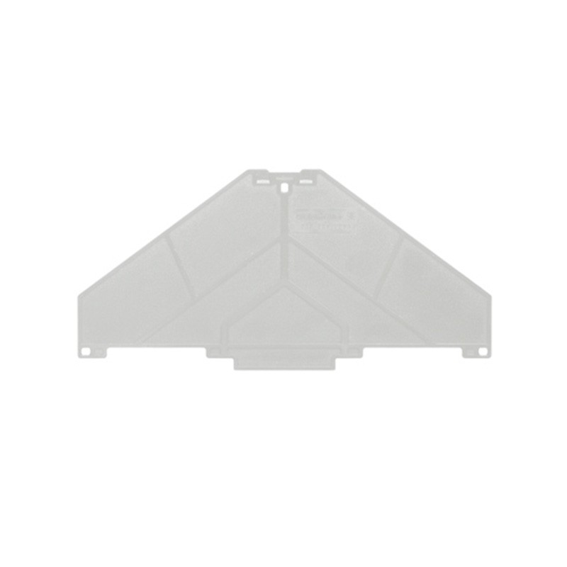 10 pcs : 1211460000 - CONN TERM BLK END PLATE RAIL GRY