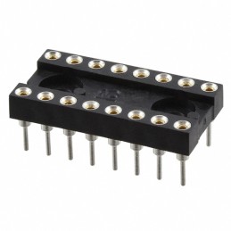 10 pcs : 210-47-316-41-001000 - CONN IC DIP SOCKET 16POS GOLD