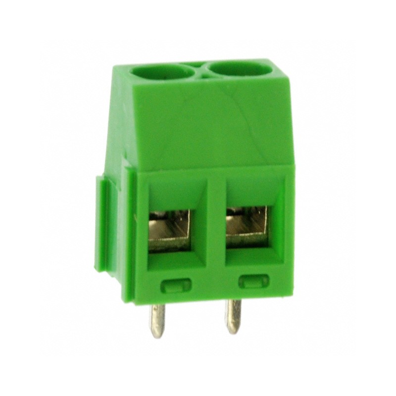 10 pcs : ED350/2 - TERM BLK 2POS SIDE ENTRY 5MM PCB