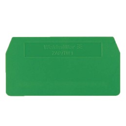 10 pcs : 1683680000 - CONN TERM BLK END PLATE RAIL GRN